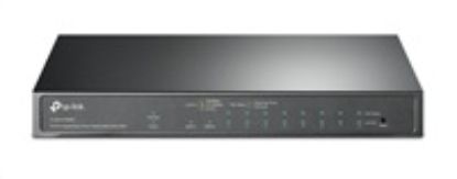 Obrázek TP- Link CCTV Easy Smart switch TL- SG1210MPE (8xGbE, 1xGbE uplink, 1xGbE/ SFP combo uplink, 8xPoE+, 123 W, fanless)