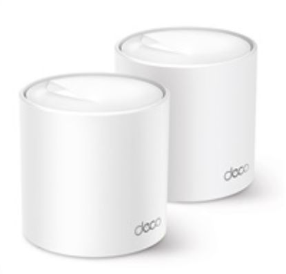 Obrázek TP- Link Deco X50(2- pack) WiFi6 Mesh (AX3000, 2, 4GHz/ 5GHz, 3xGbELAN/ WAN)