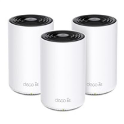 Obrázek TP- Link Deco XE75(3- pack) WiFi6E Mesh (AXE5400, 2, 4GHz/ 5GHz/ 6GHz, 3xGbELAN/ WAN)