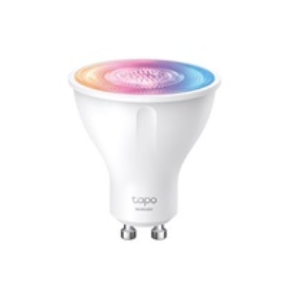Obrázek TP- Link Tapo L630 chytrá WiFi stmívatelná LED žárovka (barevná, 2200K- 6500K, 350lm, 2, 4GHz, GU10)