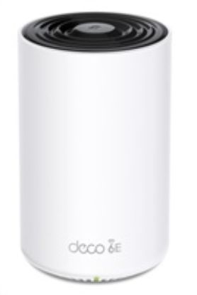 Obrázek TP- Link Deco XE75(1- pack) WiFi6E Mesh (AXE5400, 2, 4GHz/ 5GHz/ 6GHz, 3xGbELAN/ WAN)
