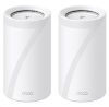 Obrázek TP- Link Deco BE85(2- pack) WiFi7 Mesh(BE22000, 2, 4GHz/ 5GHz/ 6GHz, 1 x 10GbELAN/ WAN, 1xSFP+/ 10GbELANcombo, 2 x…