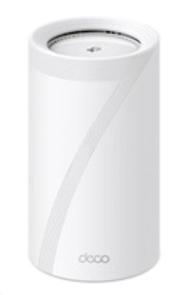Obrázek TP- Link Deco BE85(1- pack) WiFi7 Mesh(BE22000, 2, 4GHz/ 5GHz/ 6GHz, 1 x 10GbELAN/ WAN, 1xSFP+/ 10GbELANcombo, 2 x…