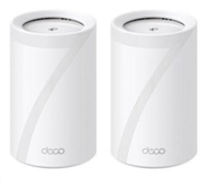 Obrázek TP- Link Deco BE65(2- pack) WiFi7 Mesh(BE9300, 2, 4GHz/ 5GHz/ 6GHz, 4 x 2, 5GbELAN/ WAN, 1xUSB3.0)