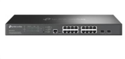 Obrázek TP- Link OMADA switch SG3218XP- M2 (16 x 2, 5GbELAN, 2xSFP+, 8xPoE+, 240 W, 2xConsole)