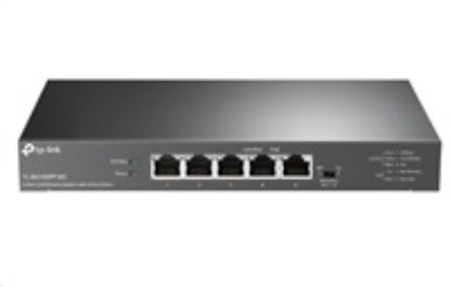 Obrázek TP- Link switch TL- SG105PP- M2 (5 x 2, 5GbE, 4xPoE++, 123 W, fanless)