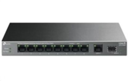 Obrázek TP- Link LiteWave switch LS1210GP (9xGbE, 1xSFP, 8xPoE+, 61 W, fanless)