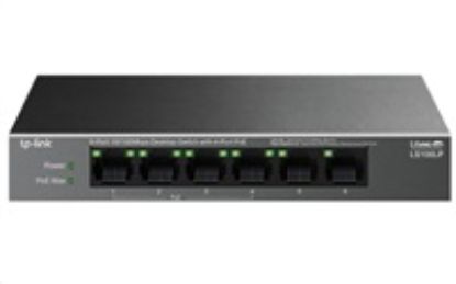 Obrázek TP- Link LiteWave switch LS106LP (6 x 100Mb/ s, 4xPoE, 41 W, fanless)