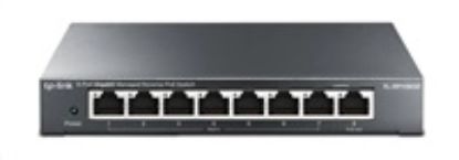 Obrázek TP- Link Easy Smart switch RP108GE (7xGbE passive PoE- in, 1xGbE passive PoE- out)