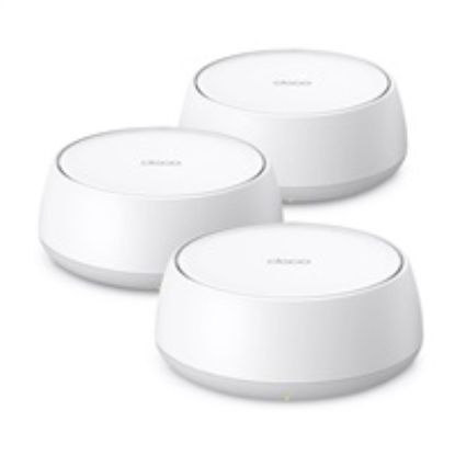 Obrázek TP- Link Deco BE22(3- pack) WiFi7 Mesh (BE3600, 2, 4GHz/ 5GHz, 2xGbELAN/ WAN)