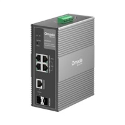 Obrázek TP- Link OMADA průmyslový switch IES206GPP (4xGbE, 1xGbE/ SFPcombo, 1xSFP, 3xPoE+, 1xPoE++, 120 W, DIN, IP40, fanless)