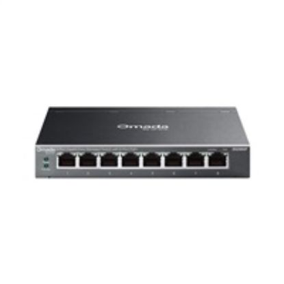 Obrázek TP- Link OMADA switch ES208GP (8xGbE, 8xPoE+, 64 W, fanless)