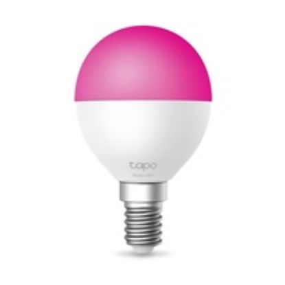 Obrázek TP- Link Tapo L430P chytrá WiFi stmívatelná LED žárovka (barevná, 2500K- 6500K, 470lm, 2, 4GHz, E14)
