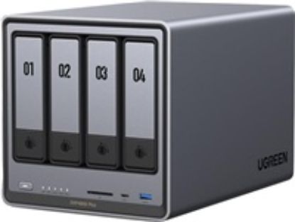 Obrázek UGREEN NASync DXP4800 Plus (6C/ Gold8505/ 4, 4GHz/ 8 GBRAM/ 4xSATA/ 2xM.2/ 1 x 2, 5GbE/ 1 x 10GbE/ 2xUSB2.0/ 2xUSB…