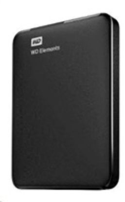 Obrázek WD Elements Portable 2 TB, Externí HDD, USB 3.0, černá