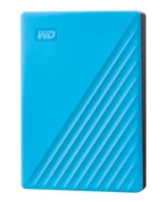 Obrázek WD My Passport Portable 4 TB, Externí HDD, USB 3.0, modrá