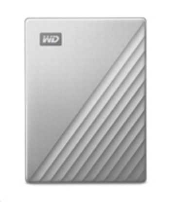 Obrázek WD My Passport Ultra 5 TB, Externí HDD, USB- C 3.0, pro MAC, stříbrná