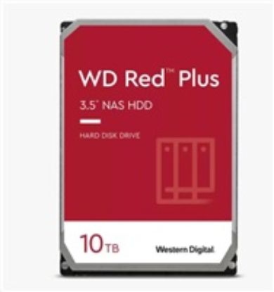 Obrázek WD RED PLUS NAS WD101EFBX 10 TB, SATA III 3.5", 256MB 7200RPM, 215MB/ s, CMR