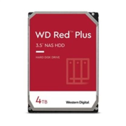 Obrázek WD RED PLUS NAS WD40EFPX 4 TB, SATA III 3.5", 256MB 5400RPM, 180MB/ s, CMR