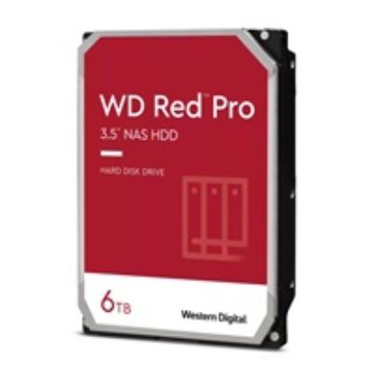 Obrázek WD RED Pro NAS WD6005FFBX 6 TB, SATA III 3.5", 256MB 7200RPM, 238MB/ s, CMR