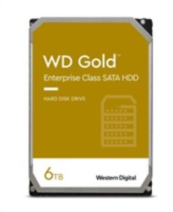 Obrázek WD GOLD WD6004FRYZ 6 TB, SATA III 3.5", 256MB 7200RPM, 267MB/ s, CMR, Enterprise