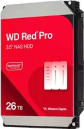 Obrázek WD RED Pro NAS WD260KFGX 26 TB, SATA III 3.5", 512MB 7200RPM, 272MB/ s, CMR