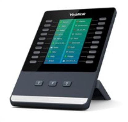 Obrázek Yealink EXP50 expanzní modul, LCD, 20 prog. tl. (x3 strany), pro T53/ T53 W/ T54 W/ T57 W/ T58A