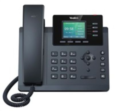 Obrázek Yealink SIP- T34 W WiFi telefon, s napájecím adaptérem, 2, 3" 132 x 64 grafický, 2x RJ45 10/ 100,