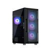 Obrázek ZALMAN case I3 NEO, Mid Tower, ATX, 2xUSB 3.0, 1xUSB 2.0, 4x 120mm ARGB Fan, černá
