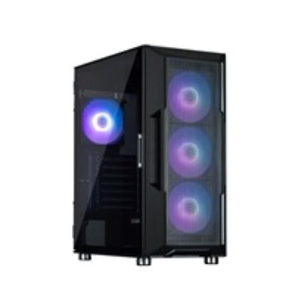 Obrázek ZALMAN case I3 NEO, Mid Tower, ATX, 2xUSB 3.0, 1xUSB 2.0, 4x 120mm ARGB Fan, černá