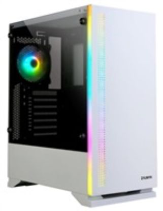 Obrázek ZALMAN skříň S5 White, ATX bez zdroje , RGB