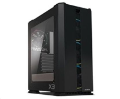 Obrázek ZALMAN skříň X3 Black, ATX bez zdroje, aRGB