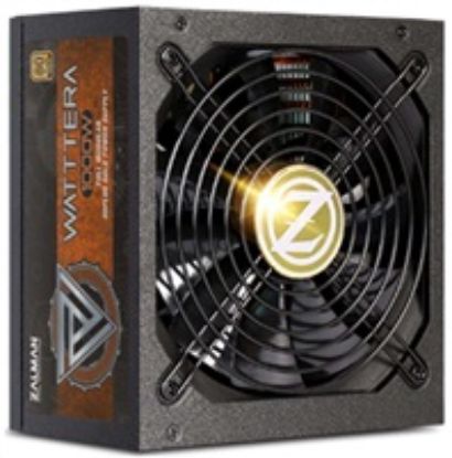 Obrázek ZALMAN zdroj WATTTERA ZM1000- EBTII - 1000 W 80+ Gold, 13, 5cm fan, modular