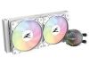 Obrázek Zalman vodní chladič CPU ALPHA24 White / 2 x 120 mm / PWM / ARG / bílá