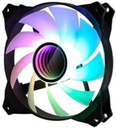 Obrázek Zalman ventilátor ZM- IF120 / 120mm / ARGB / 3- pin / bíločerná