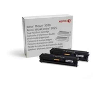 Obrázek Xerox Black Toner pro Phaser 3020/ 3025 Dual pack (3000 str.)