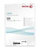 Obrázek Xerox Papír - Bílé samolepicí štítky pro černobílý tisk - ostré rohy (Labels 4UP 105 x 148.5, 100 listů, A4)