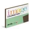 Obrázek Antalis Papír Image Coloraction Brown - sytá hnědá - papír pro výtvarné potřeby A4 (80g/ 100ks)