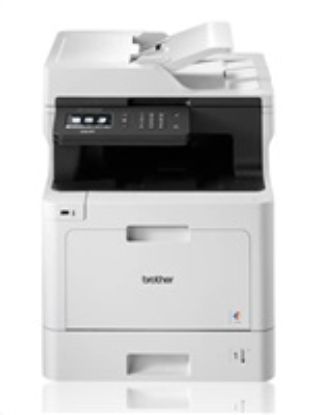 Obrázek BROTHER multifunkce color laserová DCP- L8410CDW - A4, 31ppm 512MB 2400 x 600 PCL LAN USB WiFi 250l 50ADF, DUPLEX
