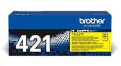 Obrázek BROTHER Toner TN- 421Y pro HL- L8260CDW/ HL- L8360CDW/ DCP- L8410CDW, 1.800 stran, Yellow