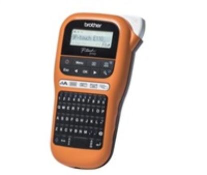 Obrázek BROTHER tiskárna štítků PT- E110VP - 12mm, pásky TZe - popisovač - pro elektrikáře - s kufrem