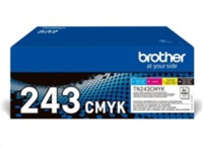 Obrázek BROTHER Toner TN- 243CMYK - PRO HLL3210 HLL3270 DCPL3510 DCPL3550 MFCL3730 MFCL3770 - cca 1000stran SADA
