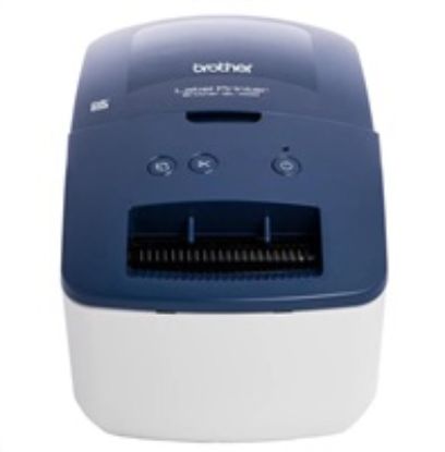 Obrázek BROTHER tiskárna štítků QL- 600B - 62mm, 71mms, termotisk, USB, SOHO Tiskárna Štítků