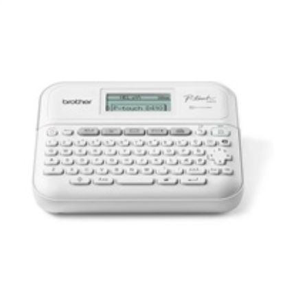 Obrázek BROTHER tiskárna štítků PT- D410VP - 18mm, pásky TZe USB, stolní model, kufr, adaptér v ceně