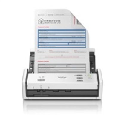 Obrázek BROTHER skener ADS- 1300 A4 30ppm/ 60dual 600 x 600 USB- C, USB