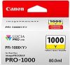 Obrázek Canon CARTRIDGE PFI- 1000Y žlutá pro ImagePROGRAF PRO- 1000 (329 str.)