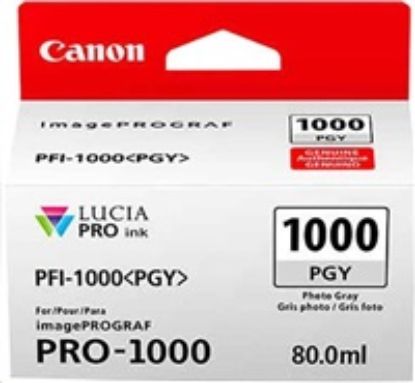 Obrázek Canon CARTRIDGE PFI- 1000PGY photo šedá pro ImagePROGRAF PRO- 1000 (270 str.)
