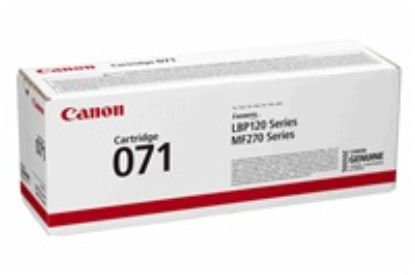 Obrázek Canon TONER CRG 071BK černý pro MF275dw, MF272dw, LBP122dw (1 200 str.)