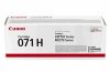 Obrázek Canon TONER CRG 071H BK černý pro MF275dw, MF272dw, LBP122dw (2 500 str.)