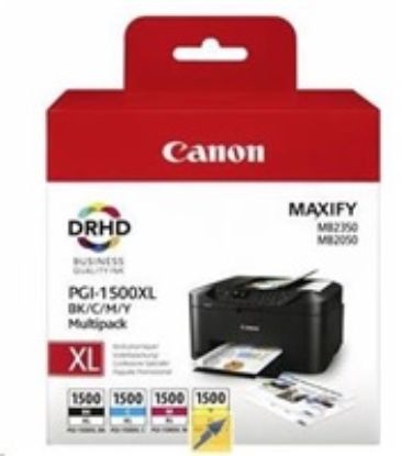 Obrázek Canon CARTRIDGE PGI- 1500XL multipack pro Maxify MB2050, MB2150, MB2350, MB2750 a MB2755 ( 780 str.)
